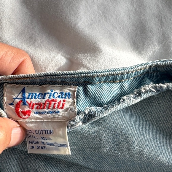 Denim vintage embroidered vest - Picture 2 of 3